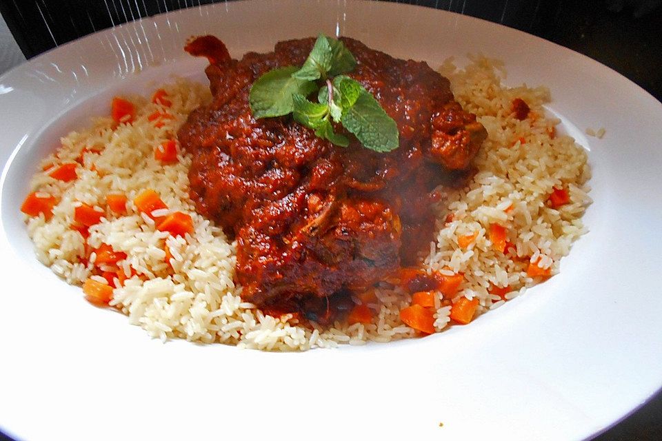 Poulet Yassa aus dem Senegal