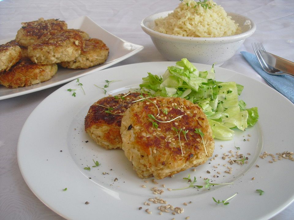 Blumenkohl-Haferflocken-Bratlinge Von Karatecat| Chefkoch