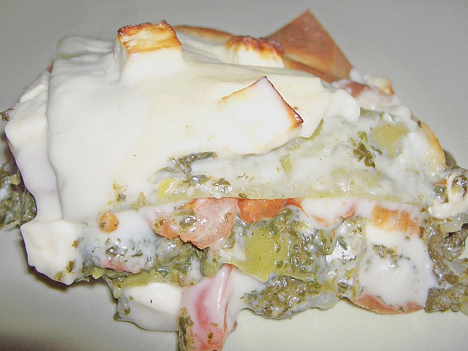 Grüne Lasagne von sambi| Chefkoch