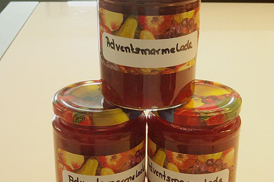 Adventsmarmelade / Weihnachtsmarmelade