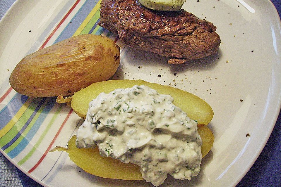 Baked Potatos mit Sour Creme