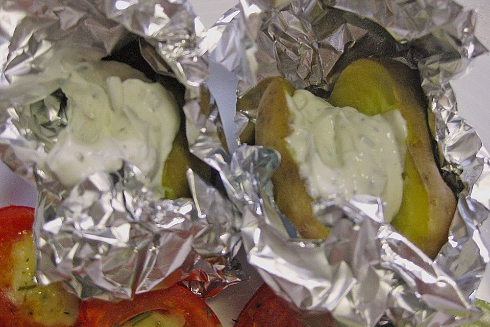 Baked Potatos mit Sour Creme