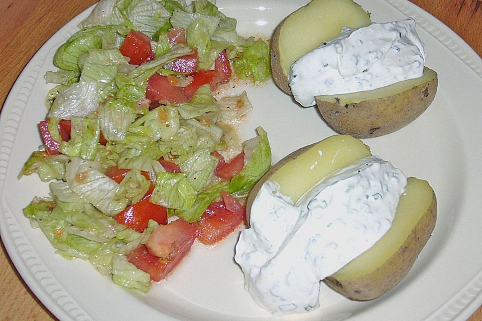 Baked Potatos mit Sour Creme