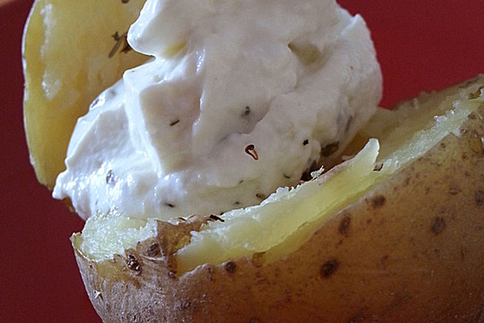 Baked Potatos mit Sour Creme