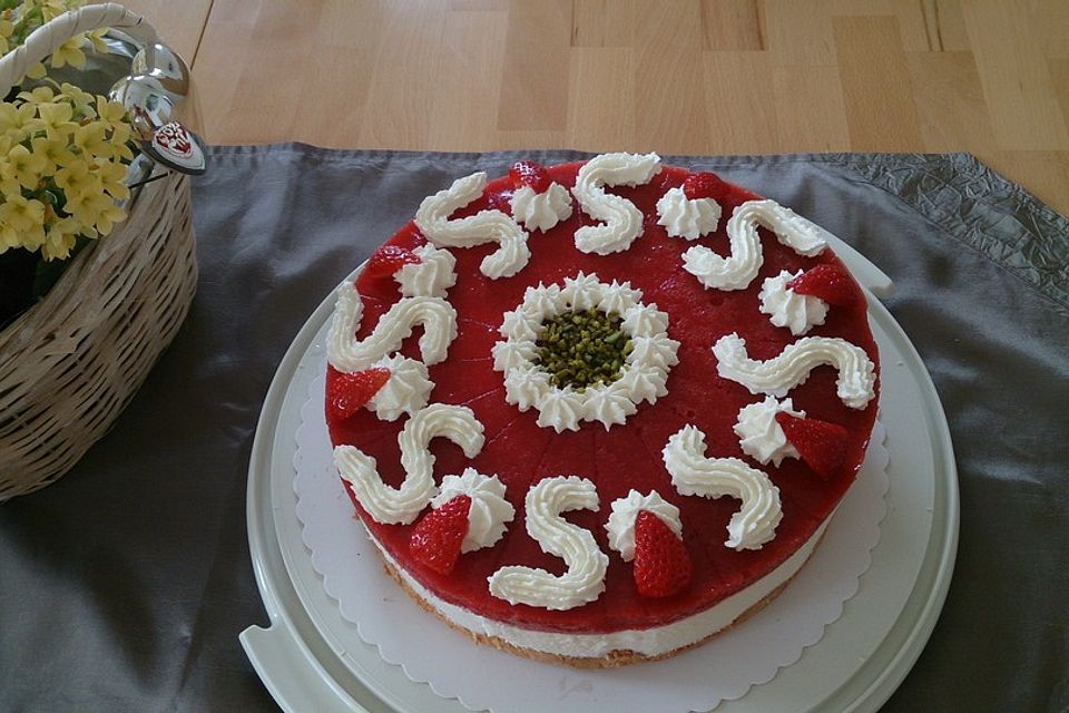 Erdbeer - Zitronen - Torte