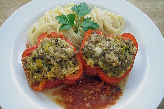 Gefüllte Paprika mit Hackfleisch von sundream22| Chefkoch