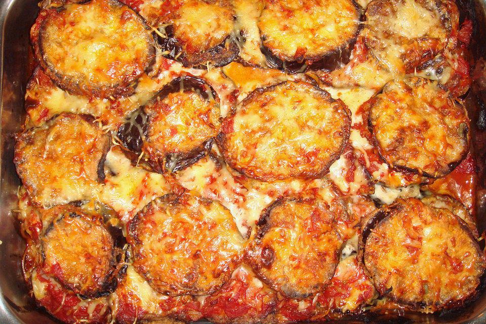 Auberginen alla parmigiana