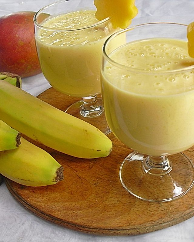 Mango - Bananen - Smoothie
