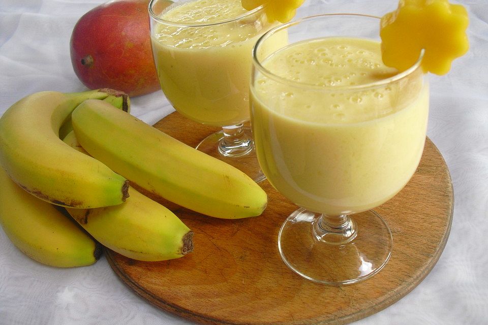 Mango - Bananen - Smoothie