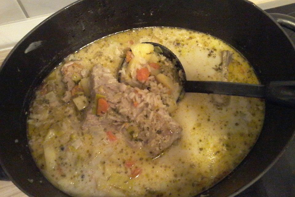 Sächsische Graupensuppe