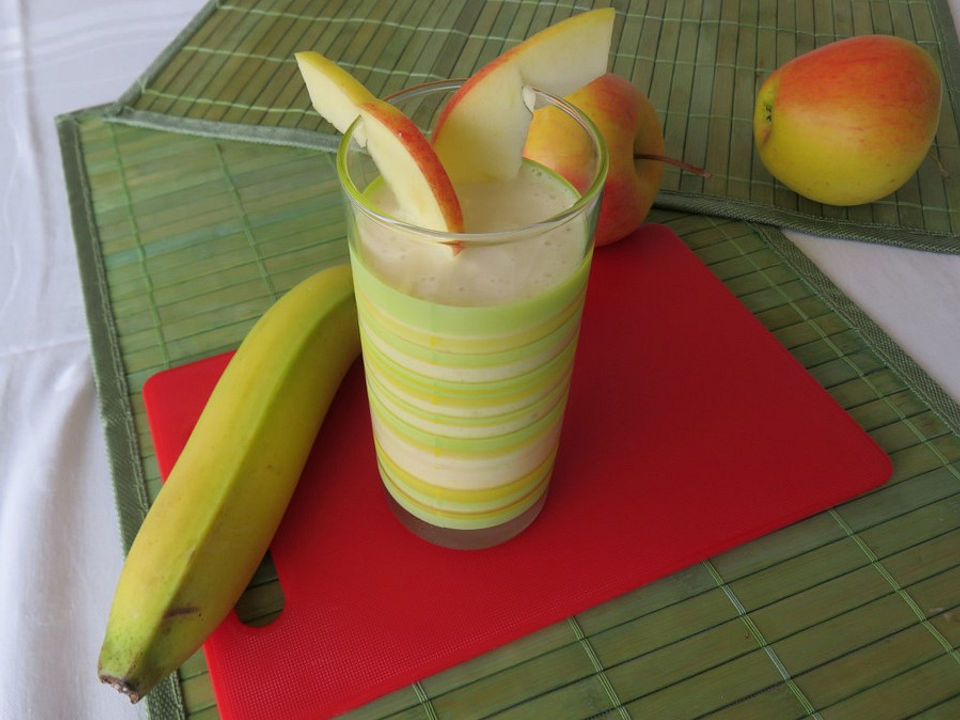 Apfel - Bananen - Drink von keoma| Chefkoch