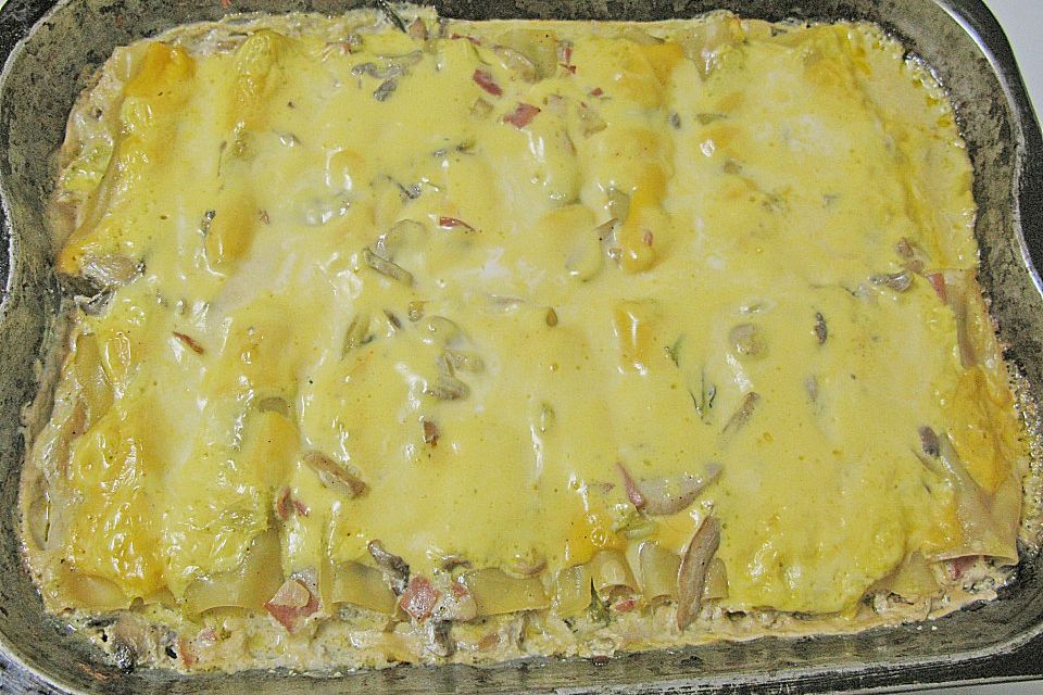 Brokkoli - Frischkäse - Cannelloni