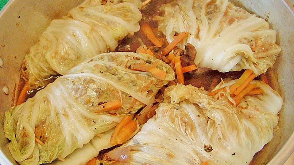 chinakohl-rouladen