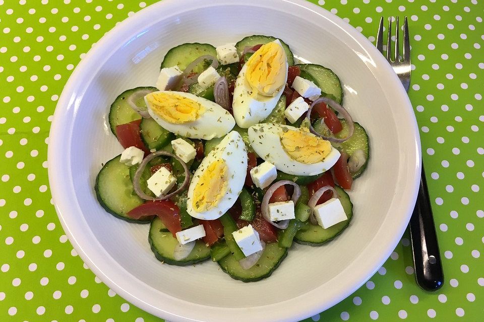 Griechischer  Bauernsalat