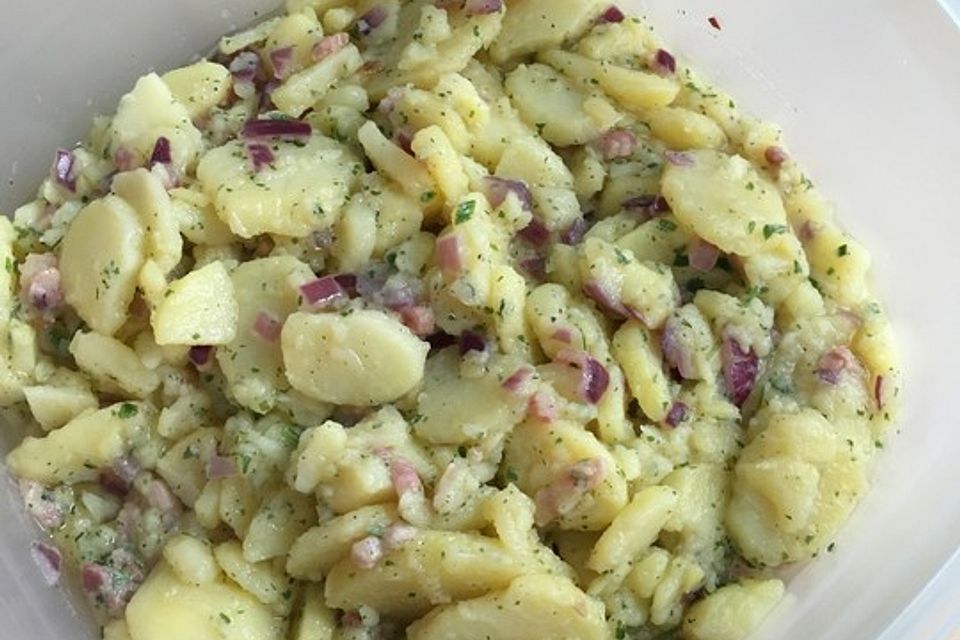 Kartoffelsalat mit Speck