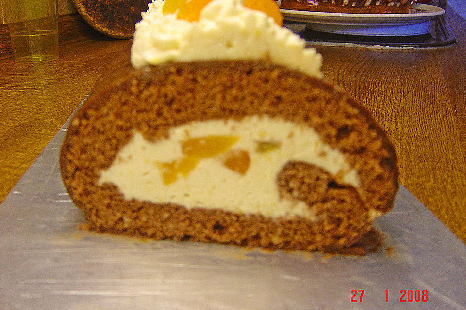 Wachauer Marillen - Schoko - Roulade