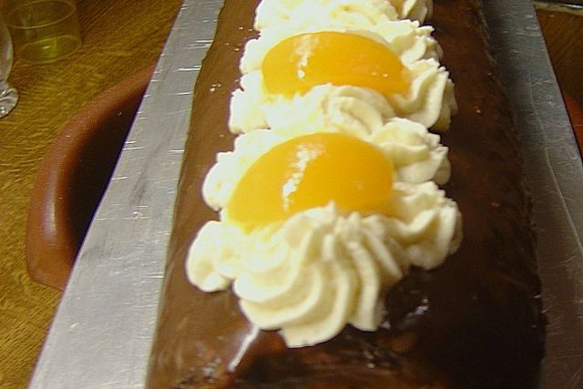 Wachauer Marillen - Schoko - Roulade von Christine_R