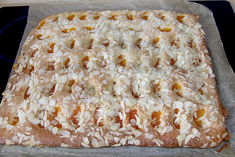 Schmandkuchen mit Mandarinen