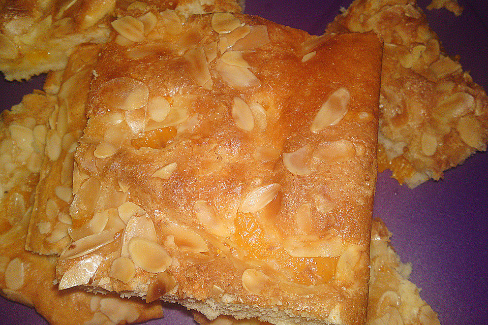 Schmandkuchen mit Mandarinen