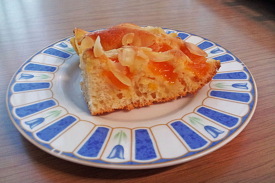 Schmandkuchen mit Mandarinen