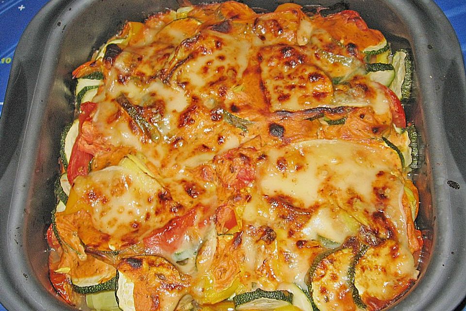 Illes buntes  und leichtes Steckrübengratin