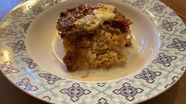 Orientalischer Hackfleisch - Reis - Auflauf von karin510