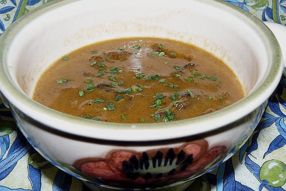 Ochsenschwanzsuppe nach Herta