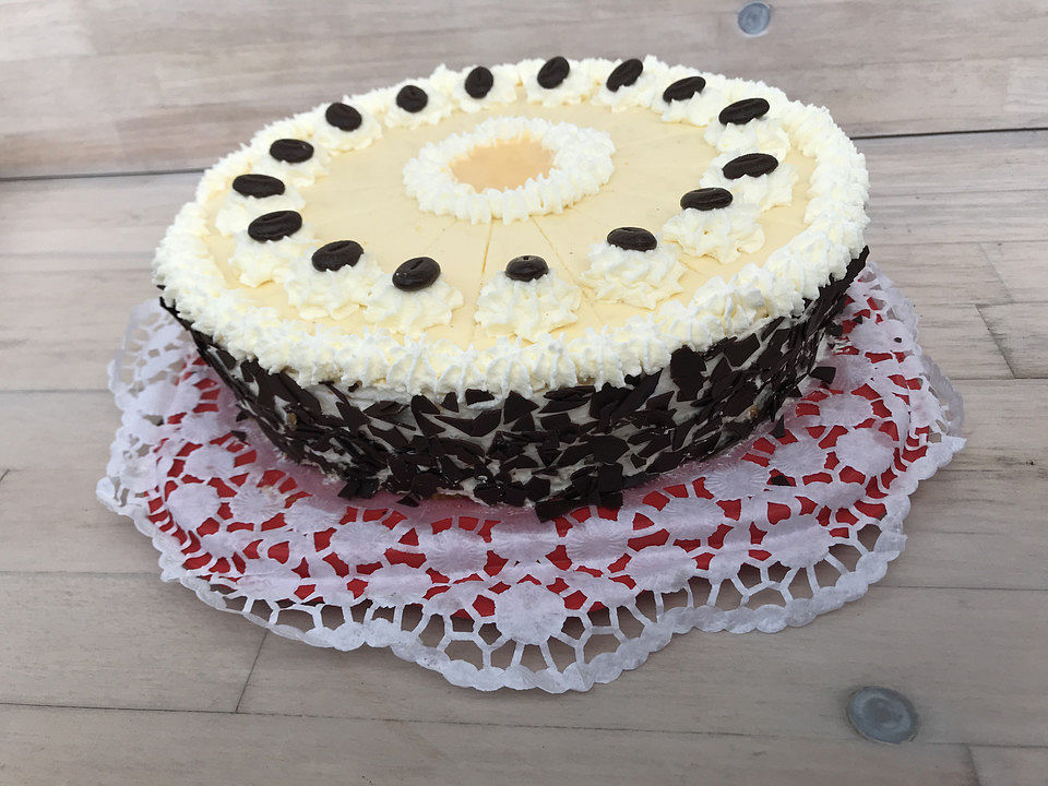 Eierlikör - Torte mit Sauerkirschen von urmeli75 | Chefkoch