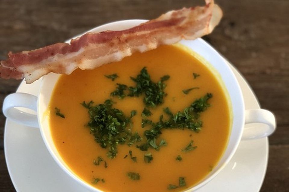 Hokkaido-Kürbissuppe