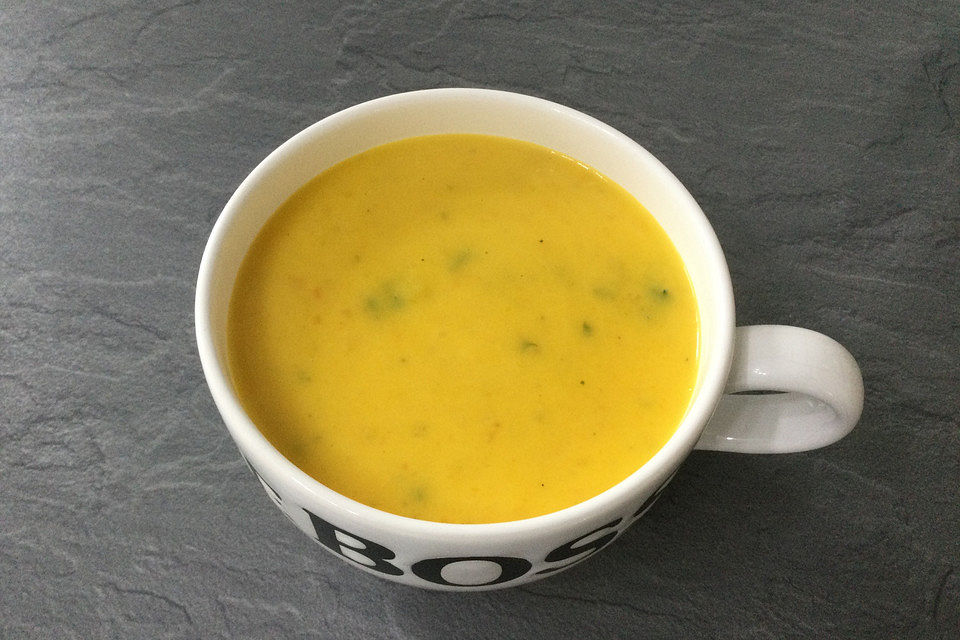 Hokkaido-Kürbissuppe