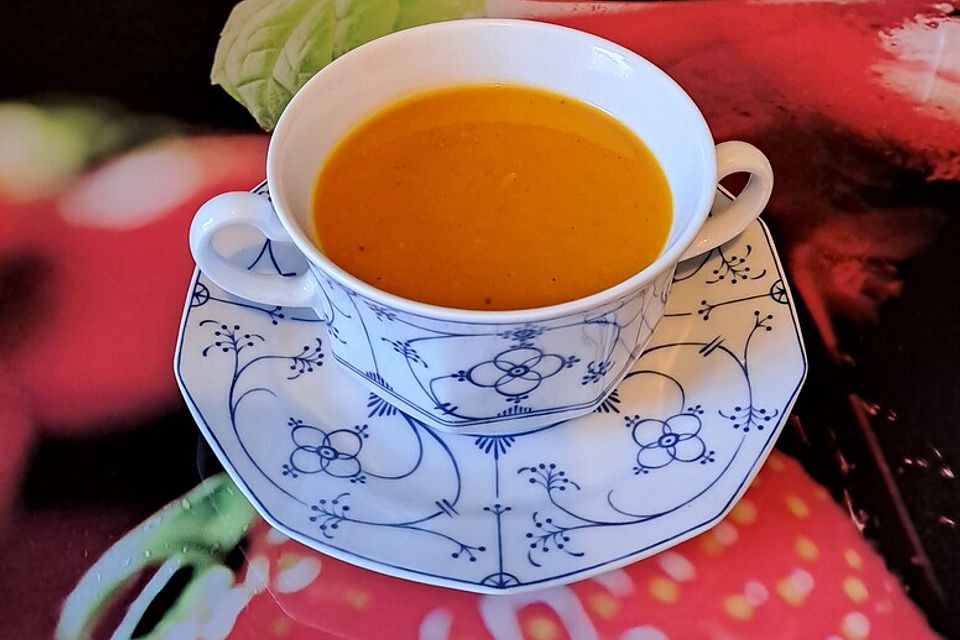 Hokkaido-Kürbissuppe