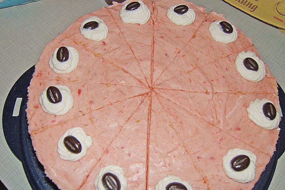 Rhabarber - Sahne - Torte