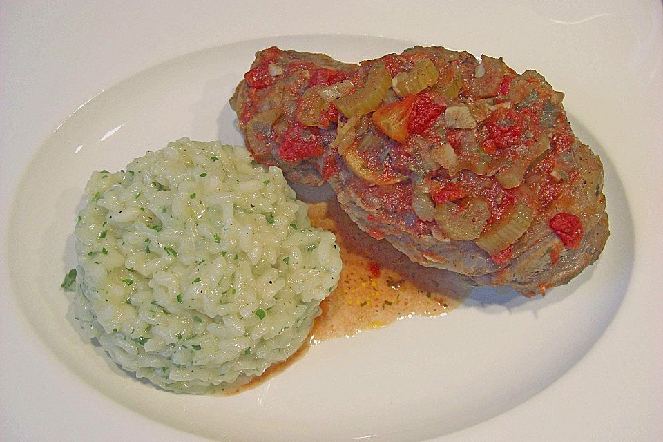 Osso Buco  - Kalbshaxe geschmort