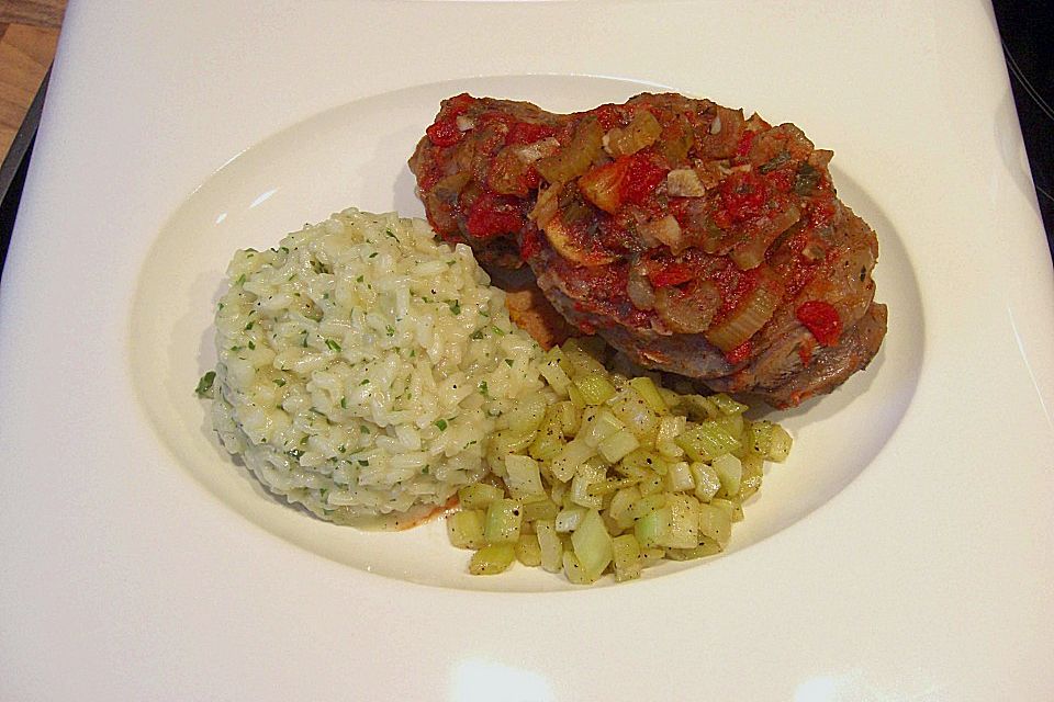 Osso Buco  - Kalbshaxe geschmort