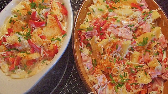 Kartoffel-Paprika-Gratin von Hani Kartoffel-Paprika-Gratin von Hani