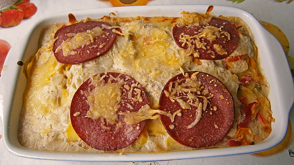 Kartoffel-Paprika-Gratin von Hani Kartoffel-Paprika-Gratin von Hani