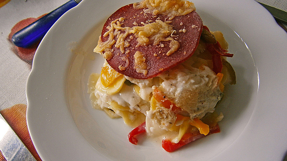 Kartoffel-Paprika-Gratin von Hani Kartoffel-Paprika-Gratin von Hani