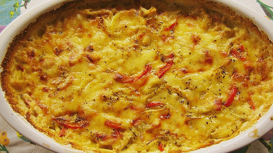 Kartoffel-Paprika-Gratin von Hani Kartoffel-Paprika-Gratin von Hani