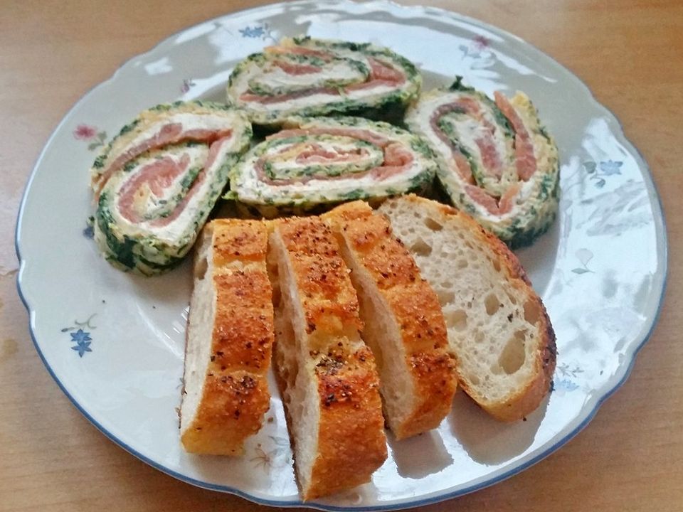 Spinat - Lachs - Rolle| Chefkoch