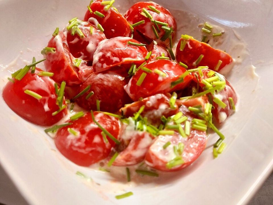 Tomatensalat mit Schnittlauch von nagash_6n| Chefkoch