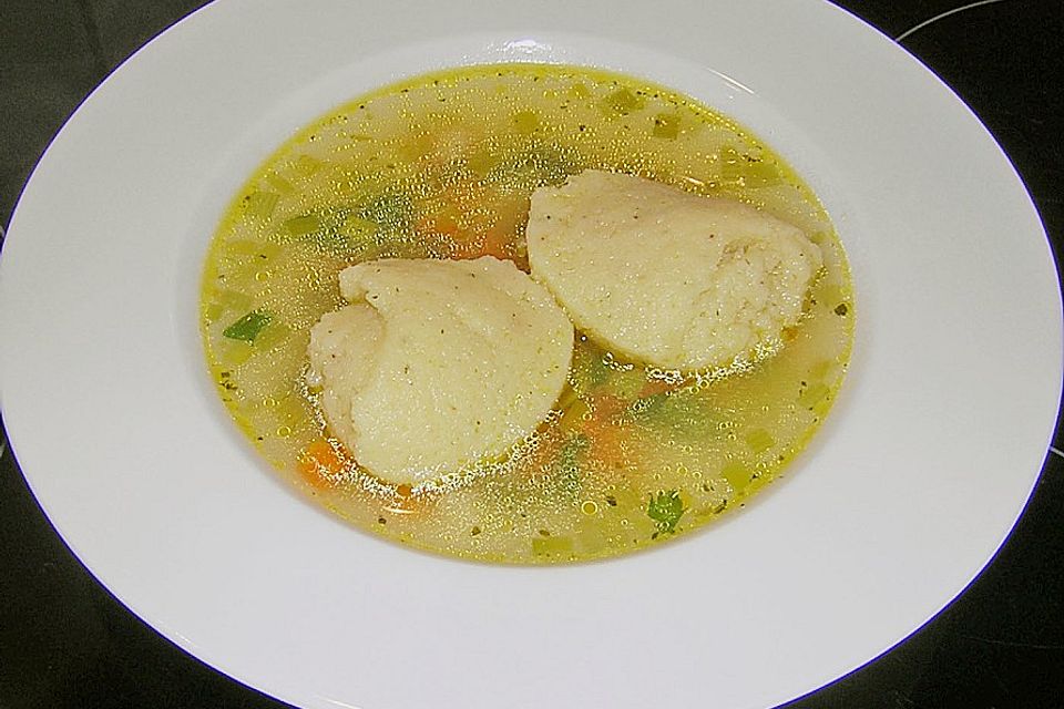 Grießnockerlsuppe