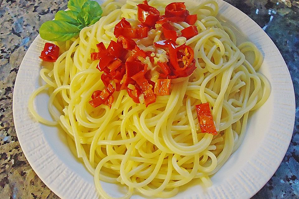 Spaghetti aglio e olio