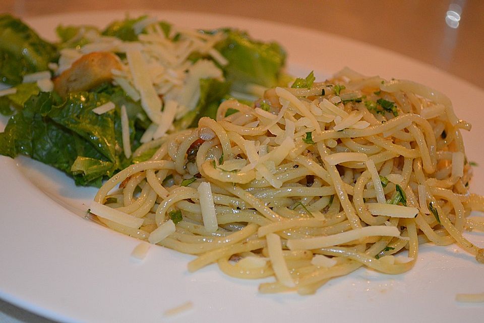 Spaghetti aglio e olio