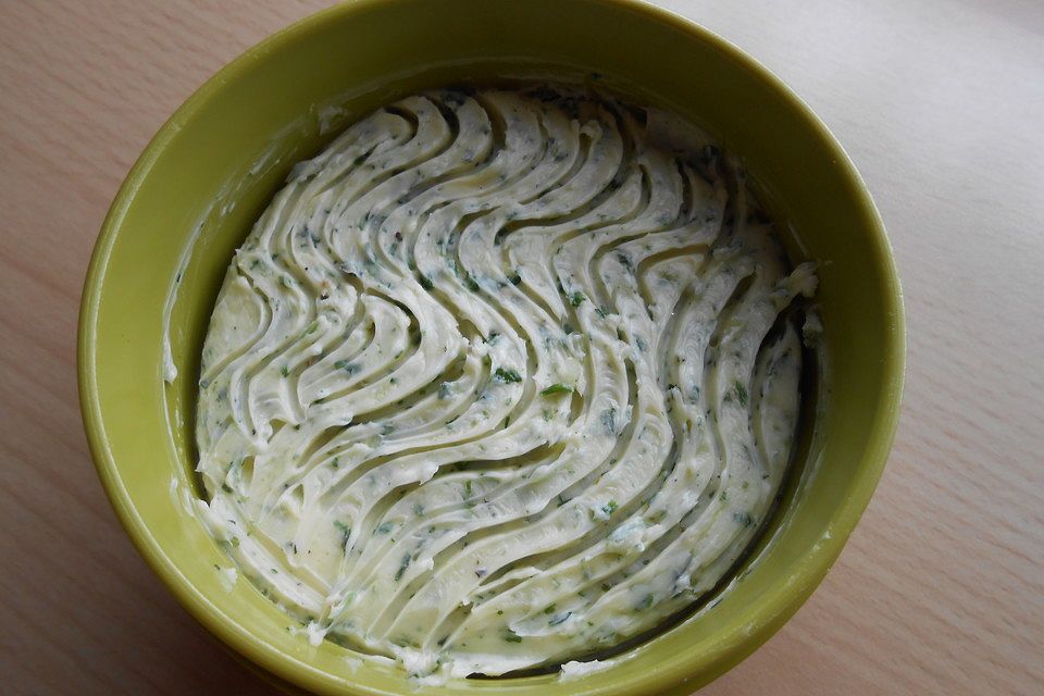 Knoblauch - Kräuterbutter