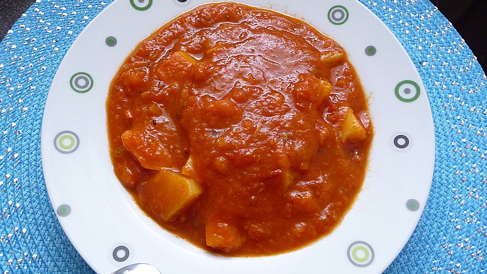 Kürbis - Tomaten - Suppe von Zwetschgennudel