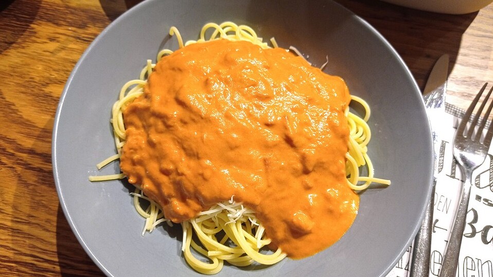 Einfache Tomaten - Sahne - Sauce von Gläsersucherin Einfache Tomaten - Sahne - Sauce von Gläsersucherin