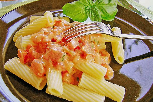 Einfache Tomaten - Sahne - Sauce von Gläsersucherin| Chefkoch