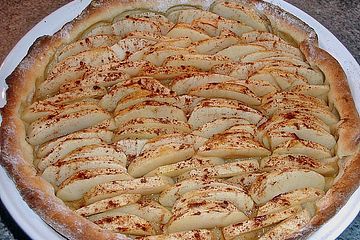 Apfel - Tarte mit Karamel