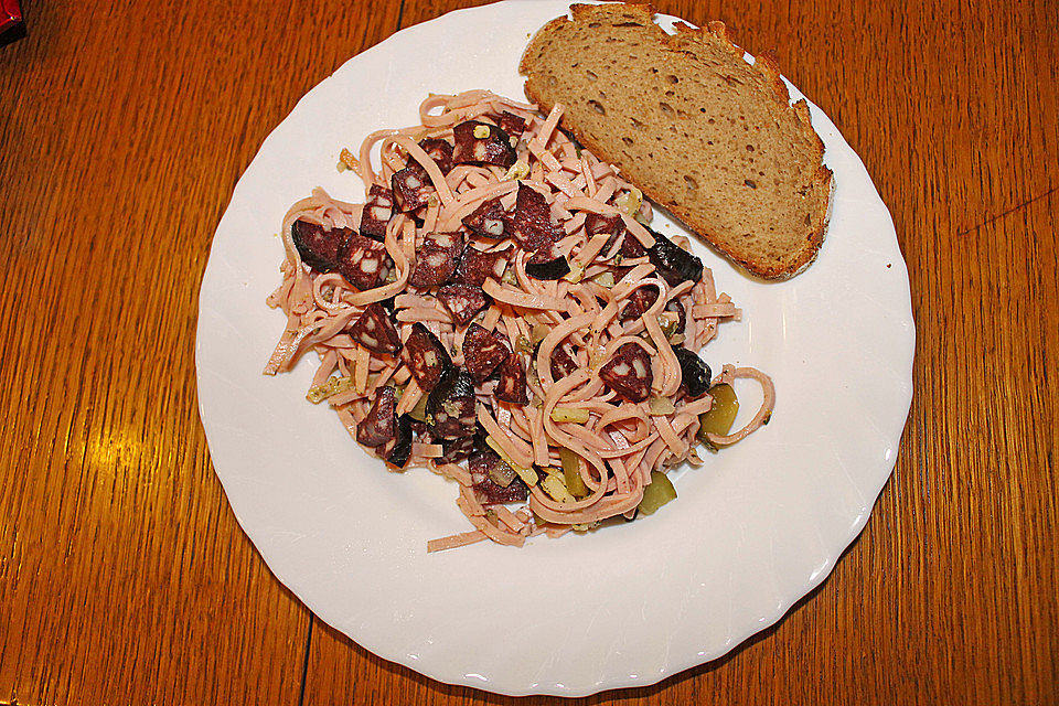 Schwäbischer Wurstsalat Schwäbischer Wurstsalat
