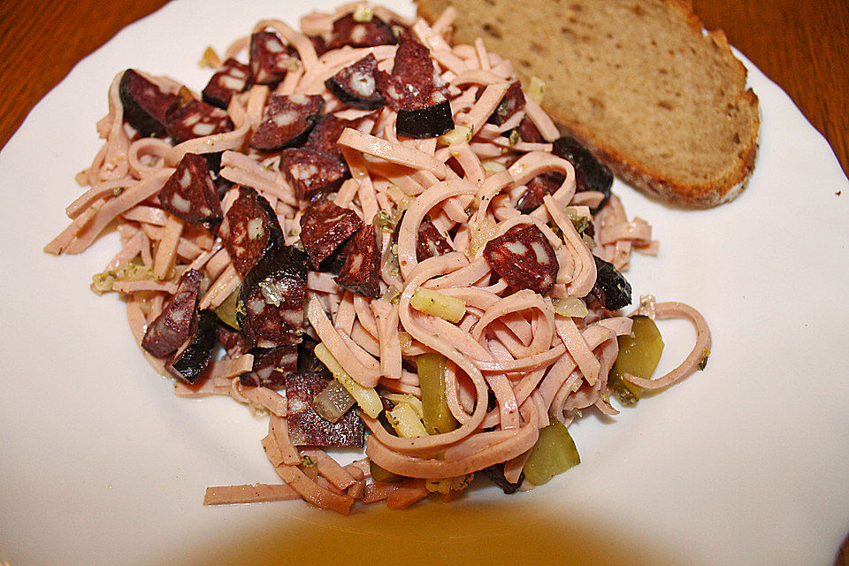 Schwäbischer Wurstsalat Schwäbischer Wurstsalat